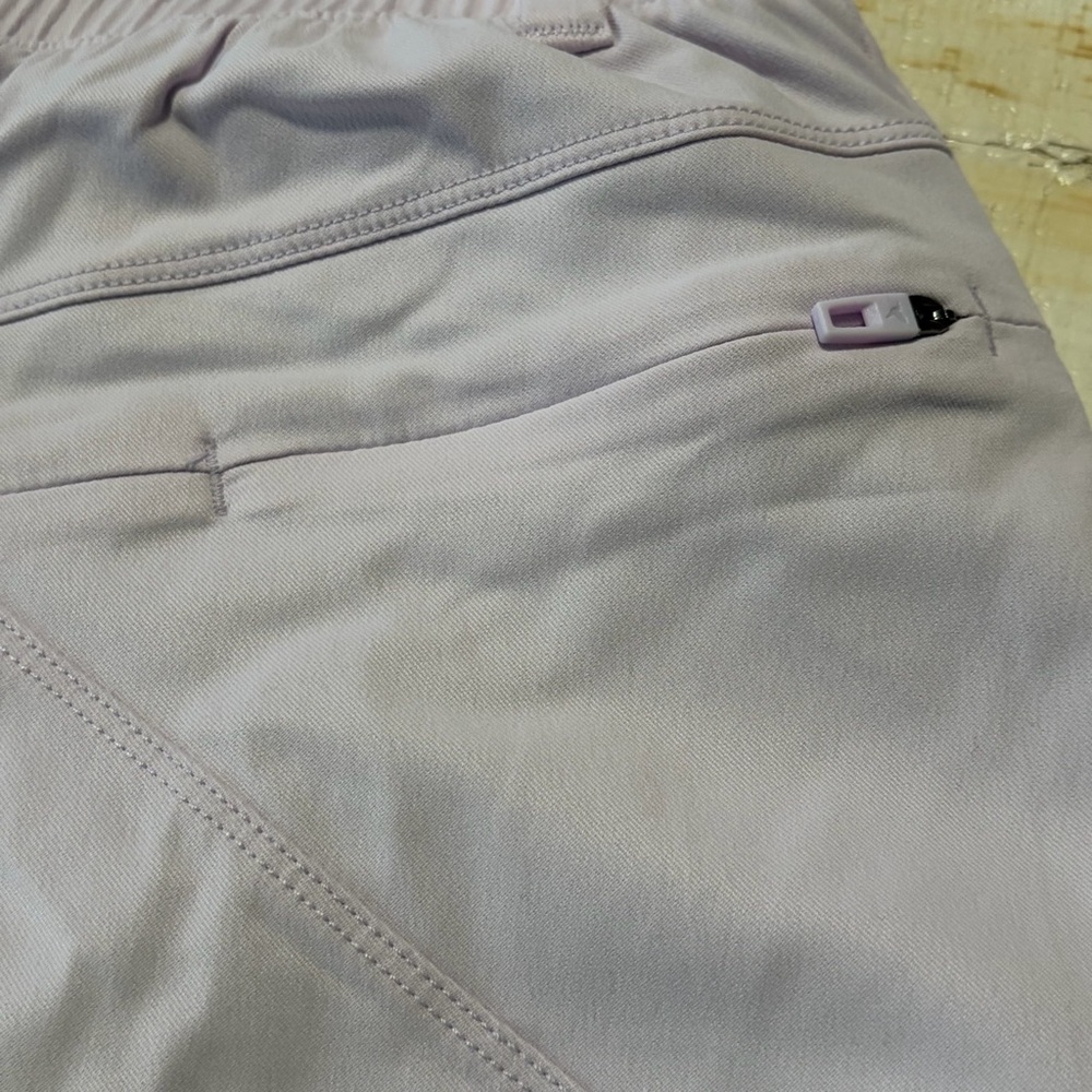 Men's Lightweight Stretch Shorts in Light Lavender - Picture 14 of 16